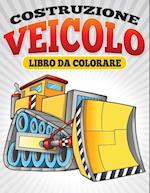 Costruzione Veicolo Libro Da Colorare