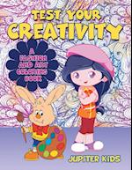 Test Your Creativity (a Fashion and Art Coloring Book)