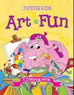 Art is Fun (A Coloring Book)