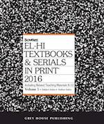 El-Hi Textbooks & Serials in Print - 2 Volume Set, 2016