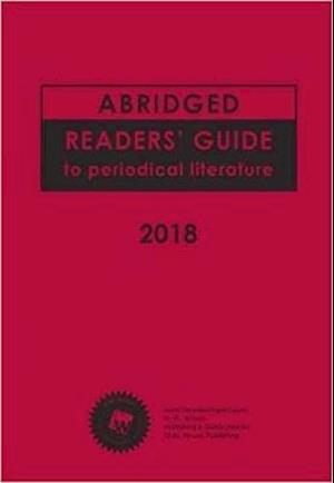 Abridged Readers' Guide to Periodical Literature (2018 Subscription)
