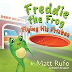 Freddie the Frog Flying His Frisbee 