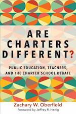 Oberfield, Z:  Are Charters Different?