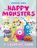 The Happy Monsters (a Coloring Book)