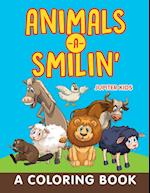 Animals-a-Smilin' (A Coloring Book)