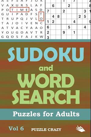 Sudoku and Word Search Puzzles for Adults Vol 6