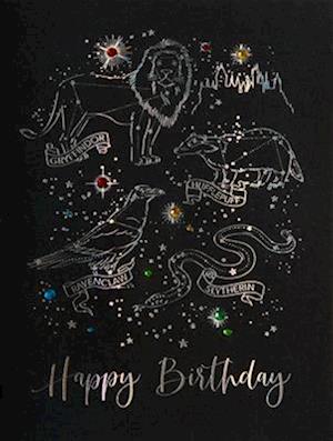 Harry Potter: Night Sky Birthday Embellished Card