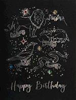 Harry Potter: Night Sky Birthday Embellished Card