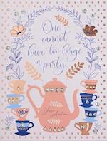 Jane Austen Tea Party Birthday Embellished Card