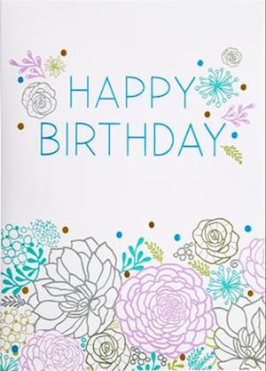 Succulent Signature Pop-Up Card [Birthday]