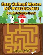 Easy Animal Mazes For Preschoolers