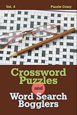 Crossword Puzzles and Word Search Bogglers Vol. 4