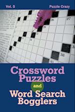 Crossword Puzzles and Word Search Bogglers Vol. 5