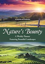 Nature's Bounty - A Weekly Planner Featuring Beautiful Landscapes