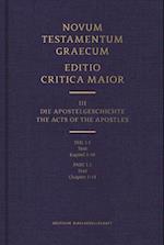 Novum Testamentum Graecum - Editio Critica Maior Vol. III