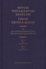 Novum Testamentum Graecum - Editio Critica Maior Vol. III