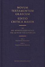 Novum Testamentum Graecum - Editio Critica Maior Vol. III