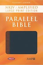 NKJV Amp Parallel Bible Lgpt Flexisoft