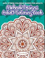 Mehndi Designs Adult Coloring Book