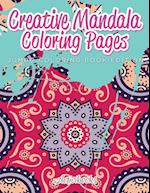 Creative Mandala Coloring Pages Jumbo Coloring Book Edition