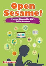 Open Sesame! Password Journal for Kid's Online Accounts