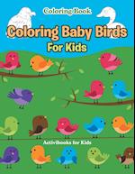 Coloring Baby Birds For Kids Coloring Book