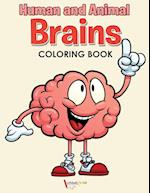 Human and Animal Brains Coloring Book