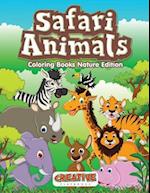 Safari Animals Coloring Books Nature Edition