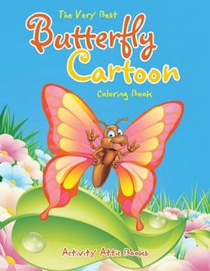 The Very Best Butterfly Cartoon Coloring Book