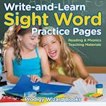 Write-and-Learn Sight Word Practice Pages | Reading & Phonics Teaching Materials 