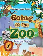 Going to the Zoo Coloring Book