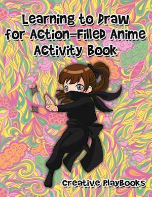 Learning to Draw for Action-Filled Anime Activity Book