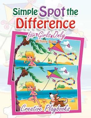 Simple Spot the Difference for Girls Only Activity Book
