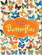 The Many Shapes of Butterflies Coloring Book