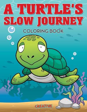 A Turtle's Slow Journey Coloring Book