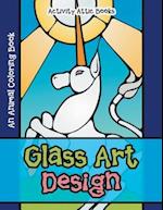 Glass Art Design: An Animal Coloring Book 