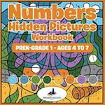 Numbers Hidden Pictures Workbook | PreK-Grade 1 - Ages 4 to 7 