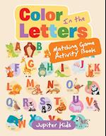 Color in the Letters Matching Game Activity Book