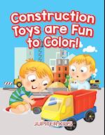 Construction Toys Are Fun to Color!