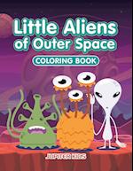 Little Aliens of Outer Space Coloring Book