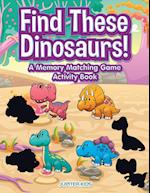 Find These Dinosaurs! a Memory Matching Game Activity Book