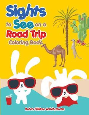 Sights to See on a Road Trip Coloring Book