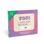 Knock Knock I Love You Because … Book Fill in the Love Fill-in-the-Blank Book & Gift Journal