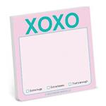 Knock Knock XOXO Sticky Note (Pastel Version)