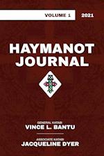 Haymanot Journal Volume 1 2021 