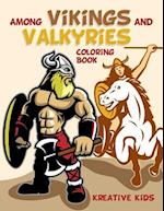 Among Vikings and Valkyries Coloring Book