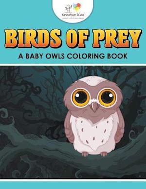Birds of Prey: A Baby Owls Coloring Book