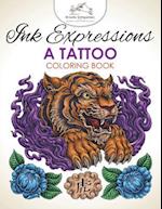 Ink Expressions: A Tattoo Coloring Book 