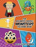 The Advanced Doodle Monsters Coloring Book