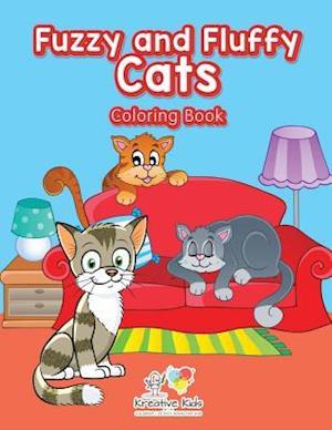 Fuzzy and Fluffy Cats Coloring Book